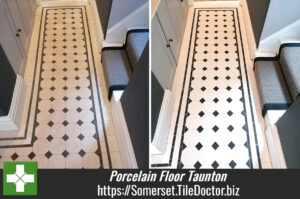 Micro-Porous Porcelain Tiled Floor Renovation Taunton